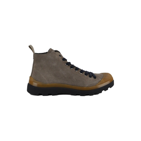 Panchic Stivali Stivaletto Uomo scamosciato con lacci Walnut cobalt - Francavilla Moda
